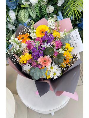 MEVSİM ÇİÇEKLİ BUKET